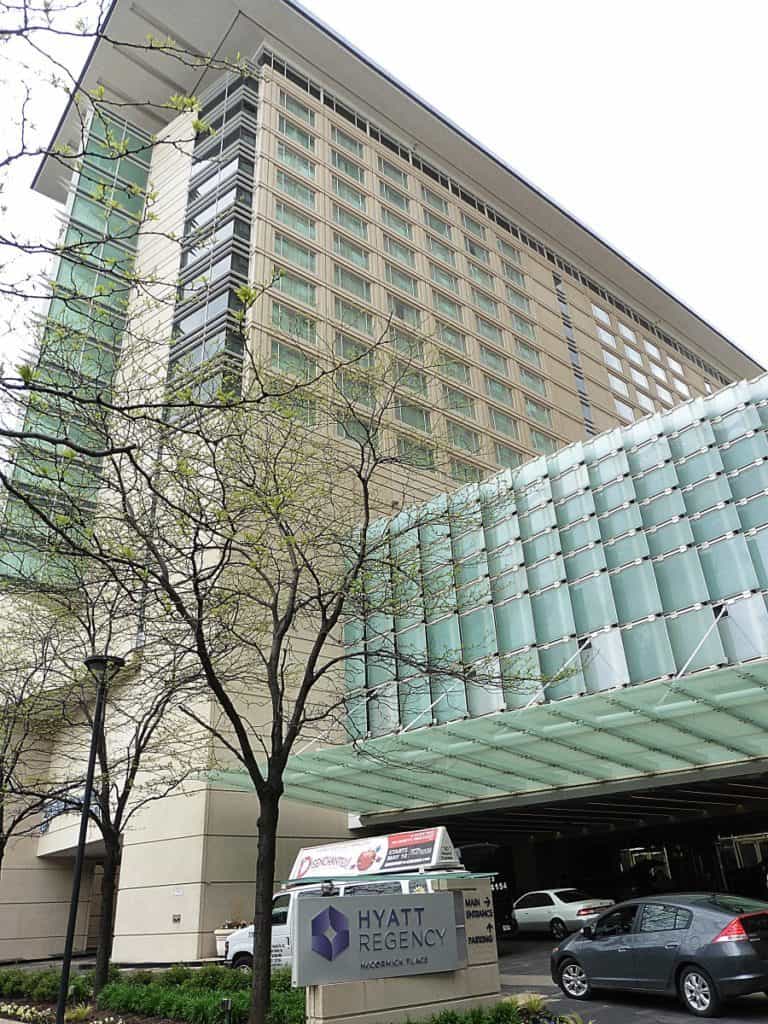 The Hyatt Regency McCormick Place is a short walk to Soldier Field. TravelingWellForLess.com