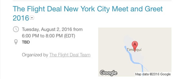 The Flight Deal Meet and Greet Ticket Available. https://www.travelingwellforless.com