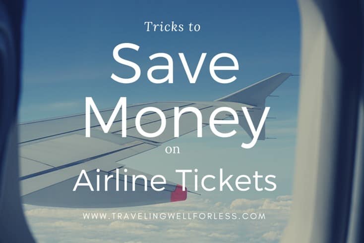 Use these easy tips and tricks to save money buying airline tickets. TravelingWellForLess.com