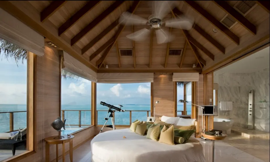 Save your cash and use hotel points at the Conrad Maldives Rangali Island. TravelingWellForLess.com