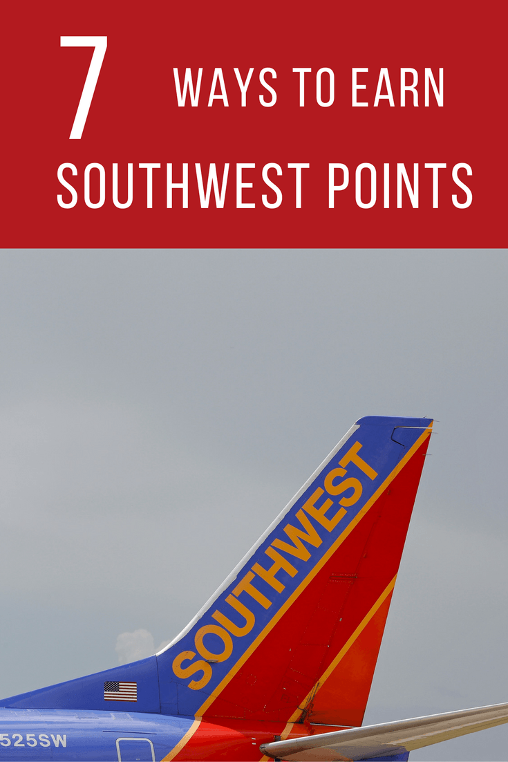 7 Ways to Earn Southwest Points This Holiday, 50k and more