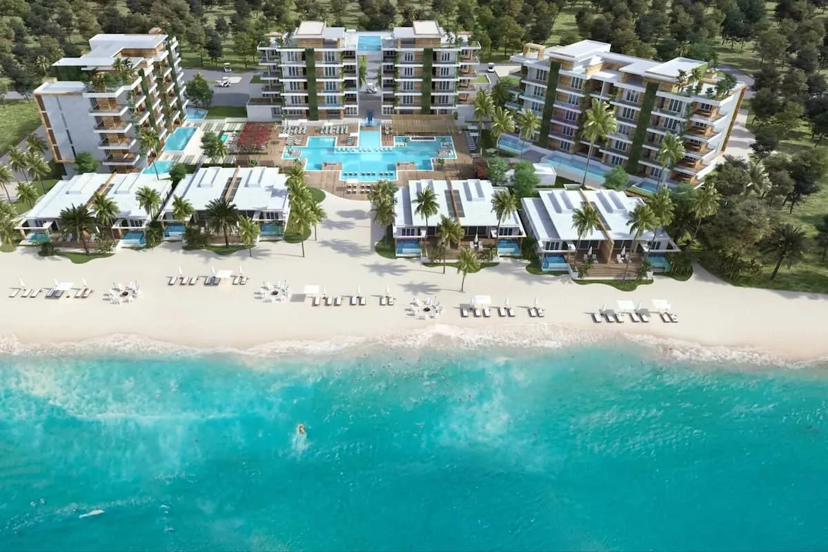 beachfront hotel on tropical island, alaia belize autograph collection