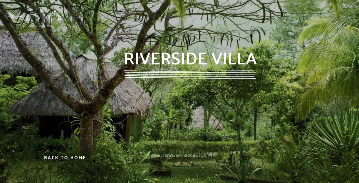 riverside villa, gaia riverlodge belize