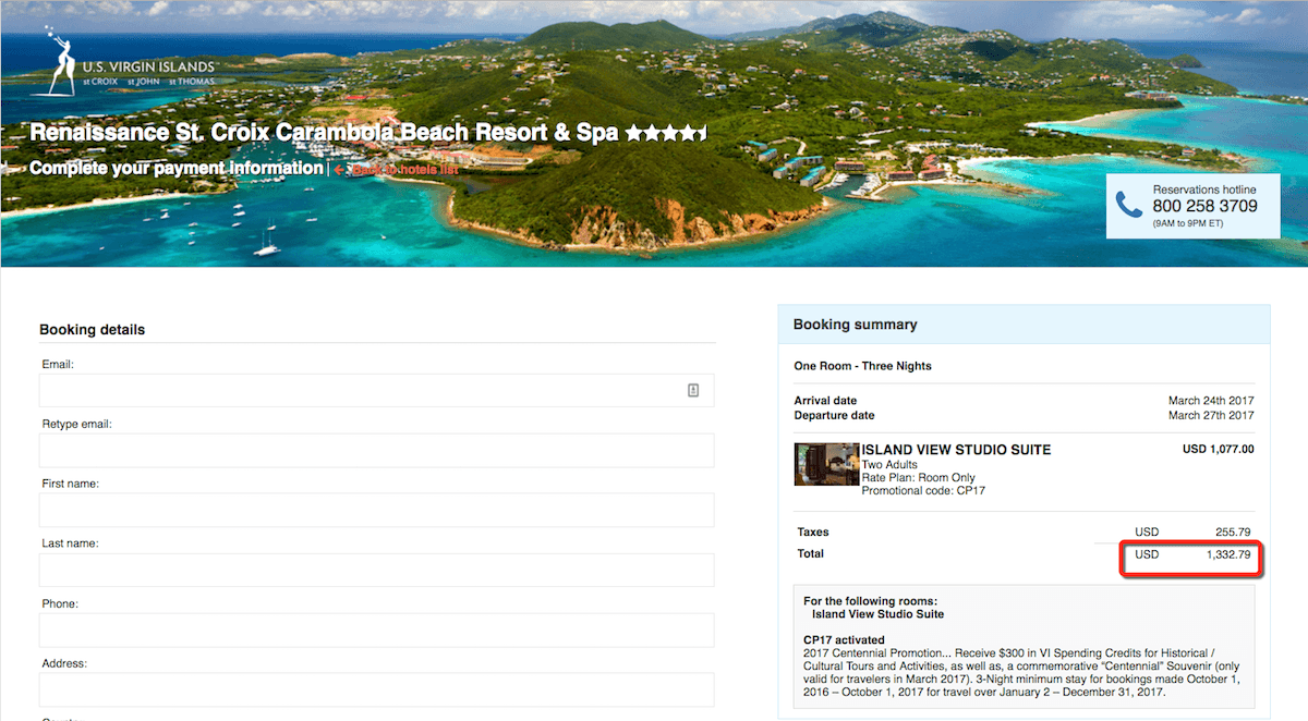 Renaissance St Croix Carambola Resort, St Croix US Virgin Islands, https://www.travelingwellforless.com