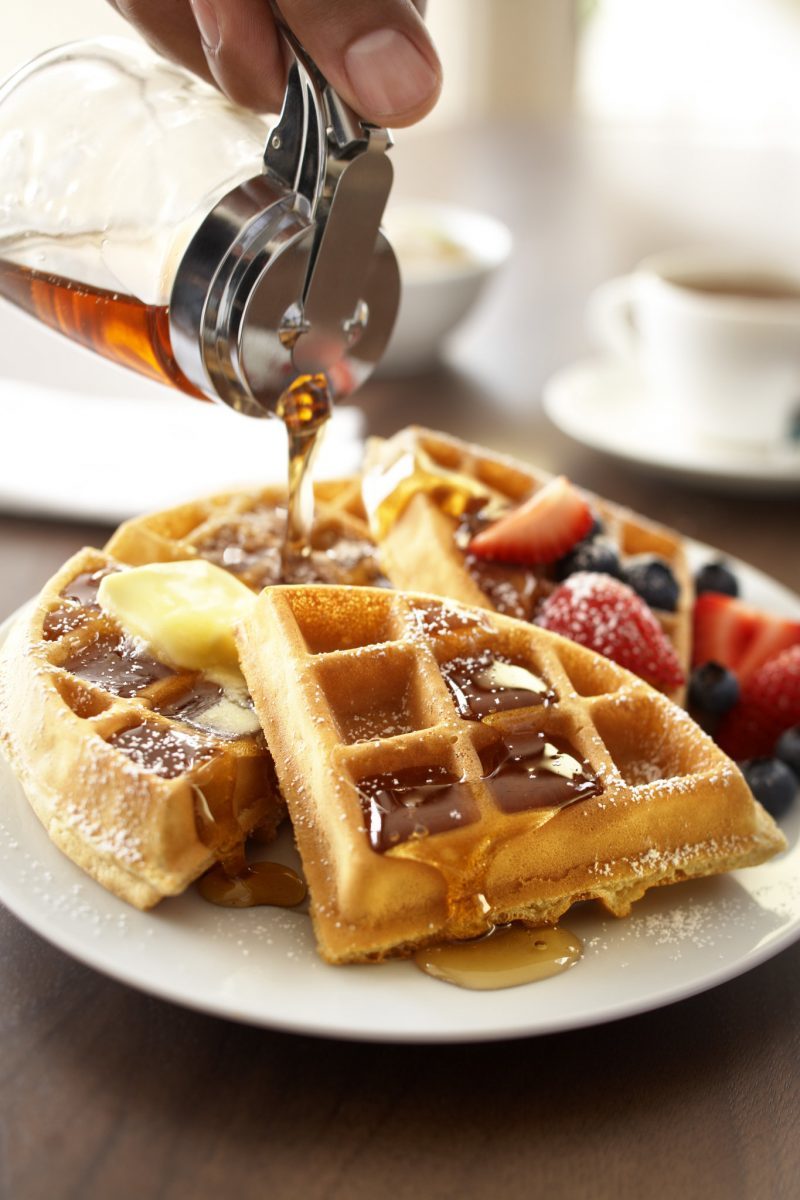 Fresh waffles at Country Inn & Suites Anaheim | Disneyland hotel | California