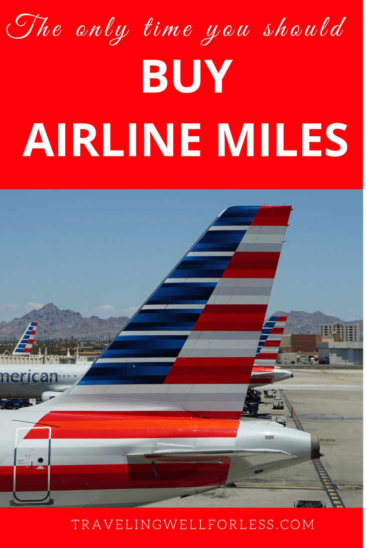 What can you use airline miles to purchase?