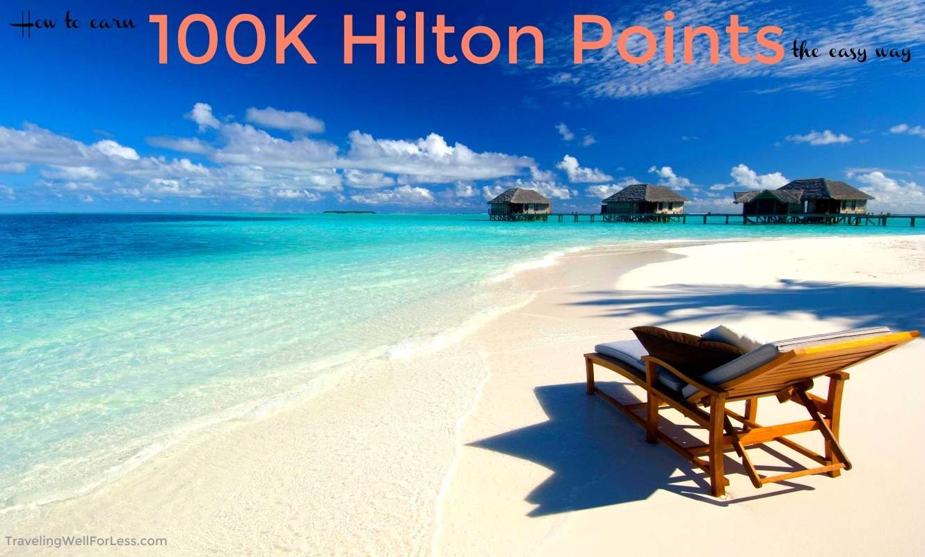 With the 100k Hilton points signup bonus on the Hilton Surpass Card from American Express, you stay at luxury hotels like the Conrad Maldives. TravelingWellForLess.com