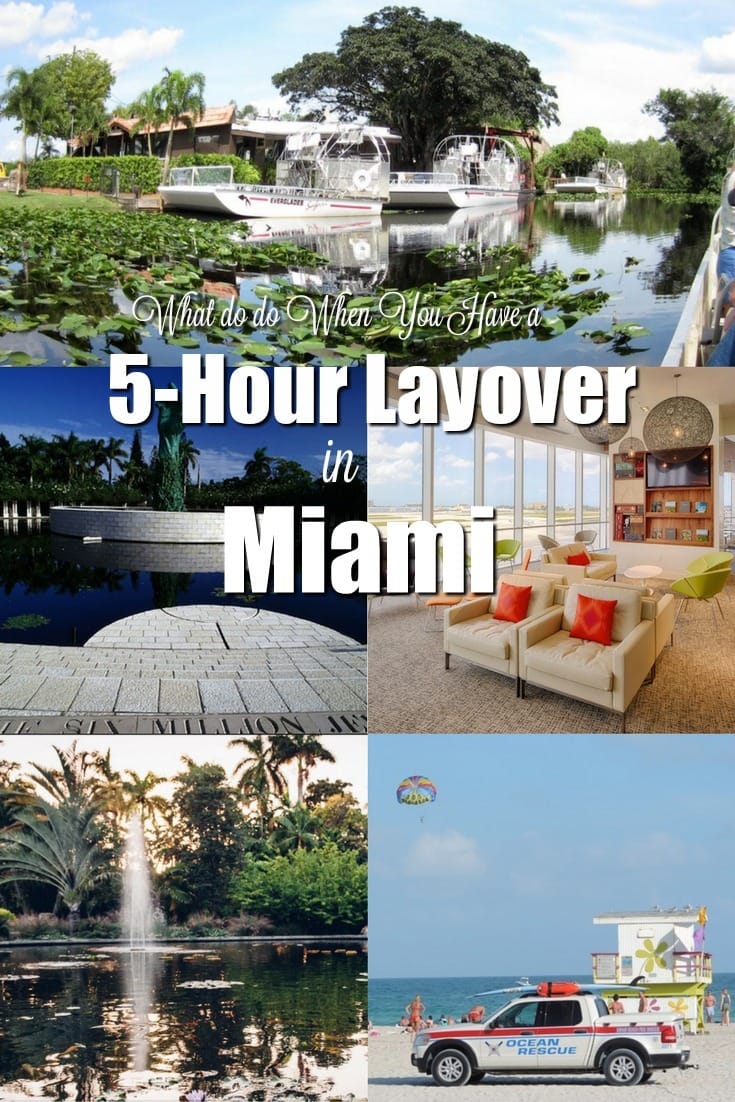 Got a stop in Miami? Here's how to make the most of your layover. Even if you only have 5 hours in Miami. | what to do in Miami | what to do on a 5-hour layover in Miami | travel hacks | TravelingWellForLess.com