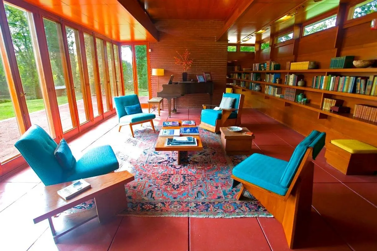 Photos of the inside of the Frank Lloyd Wright Rosenbaum home are not permitted. | 25 reasons to visit Florence, Alabama. | Photo courtesy: VisitFlorenceAl.com | TravelingWellForLess.com