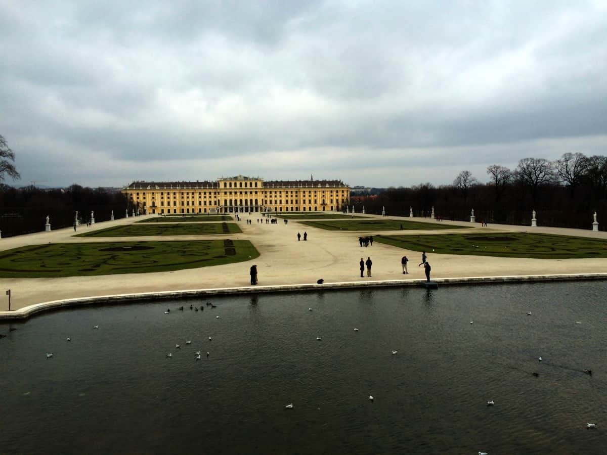 The Gardens at Schoenbrunn Palace are free to visit. TravelingWellForLess.com