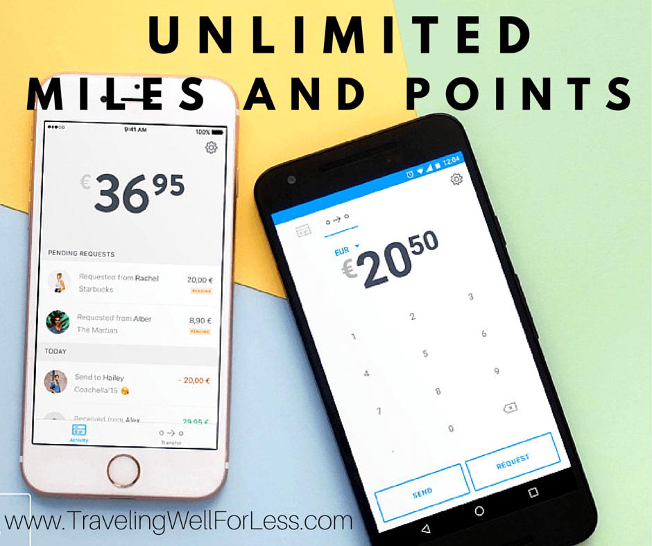 Use a credit or debit card to send money for free without limits. You can quickly meet minimum spending requirements and earn unlimited miles and points. https://www.travelingwellforless.com