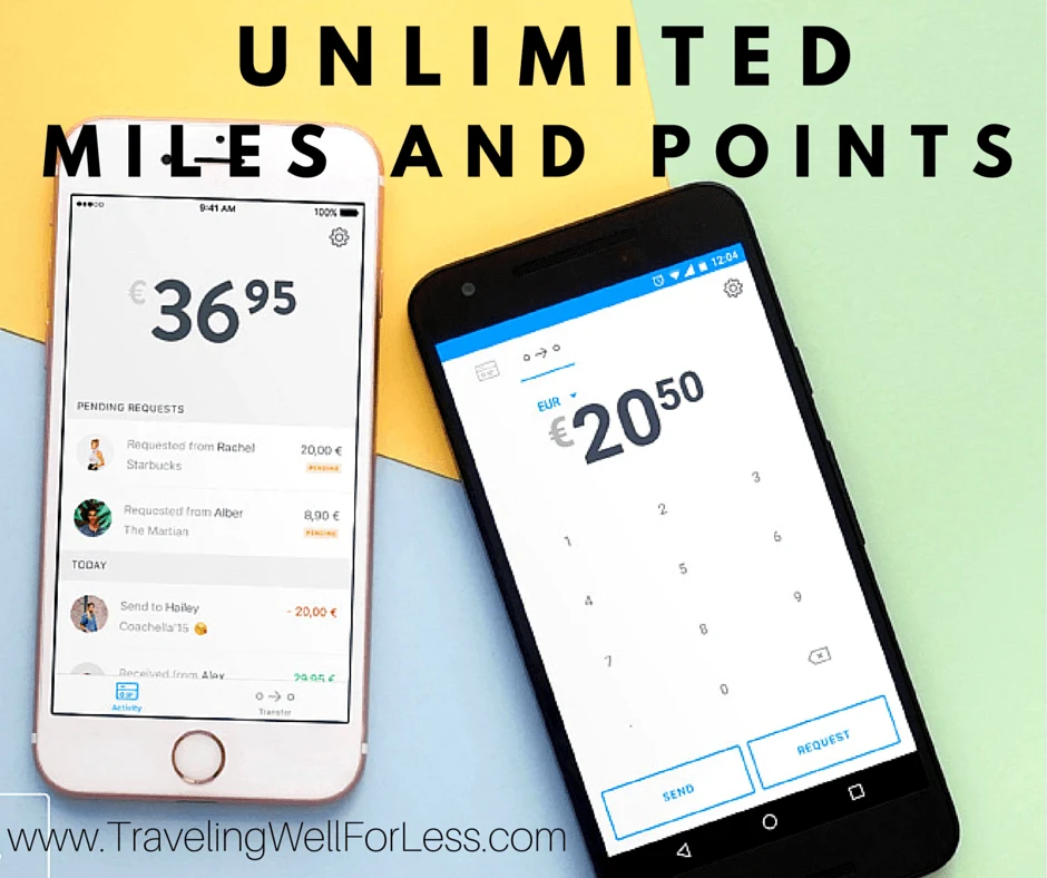 Use a credit or debit card to send money for free without limits. You can quickly meet minimum spending requirements and earn unlimited miles and points. https://www.travelingwellforless.com