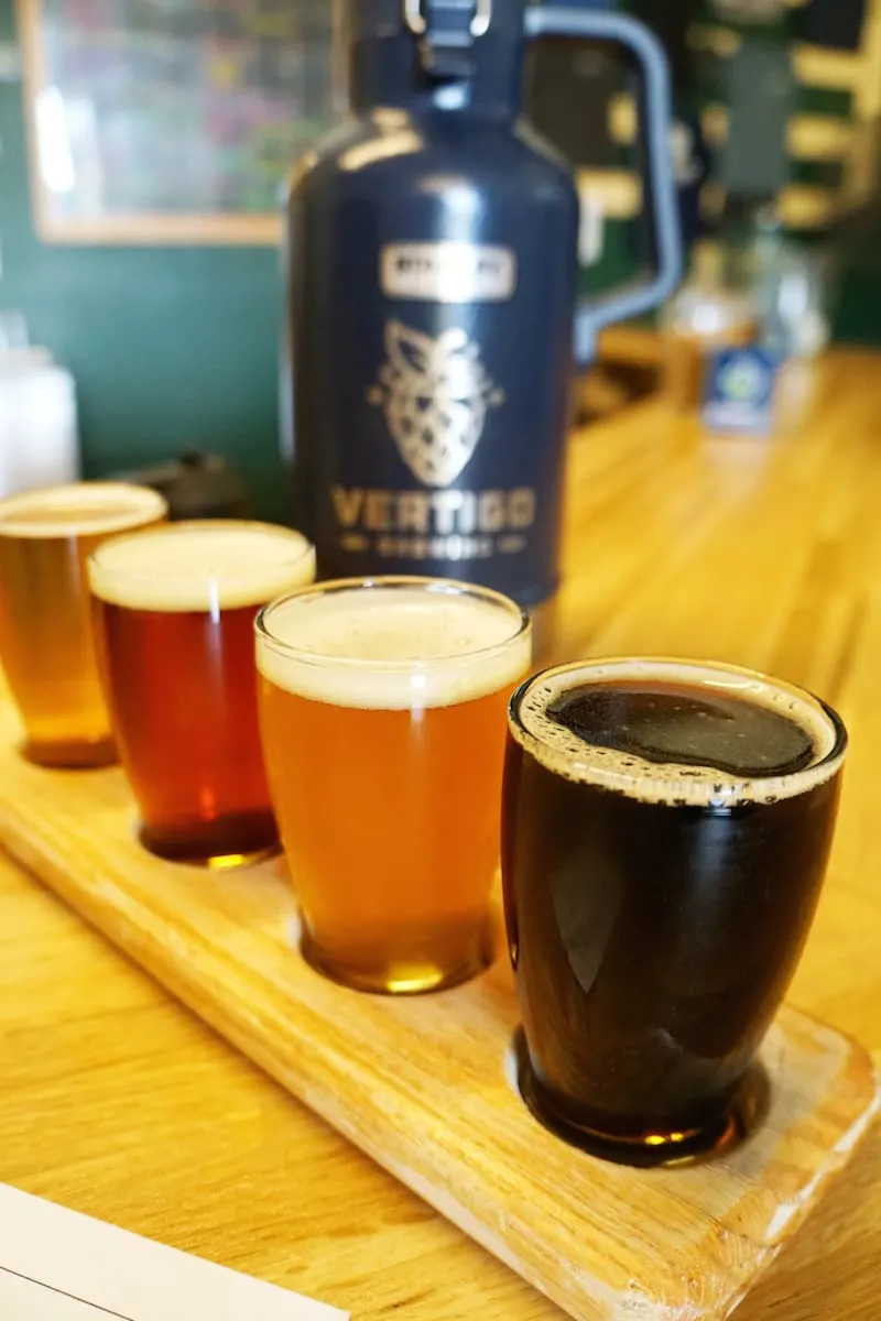 Vertigo Brewing, a local brewery in the Tualatin Valley, northwest Willamette Valley, Portland, Oregon. | Craft breweries in Portland | TravelingWellForLess.com