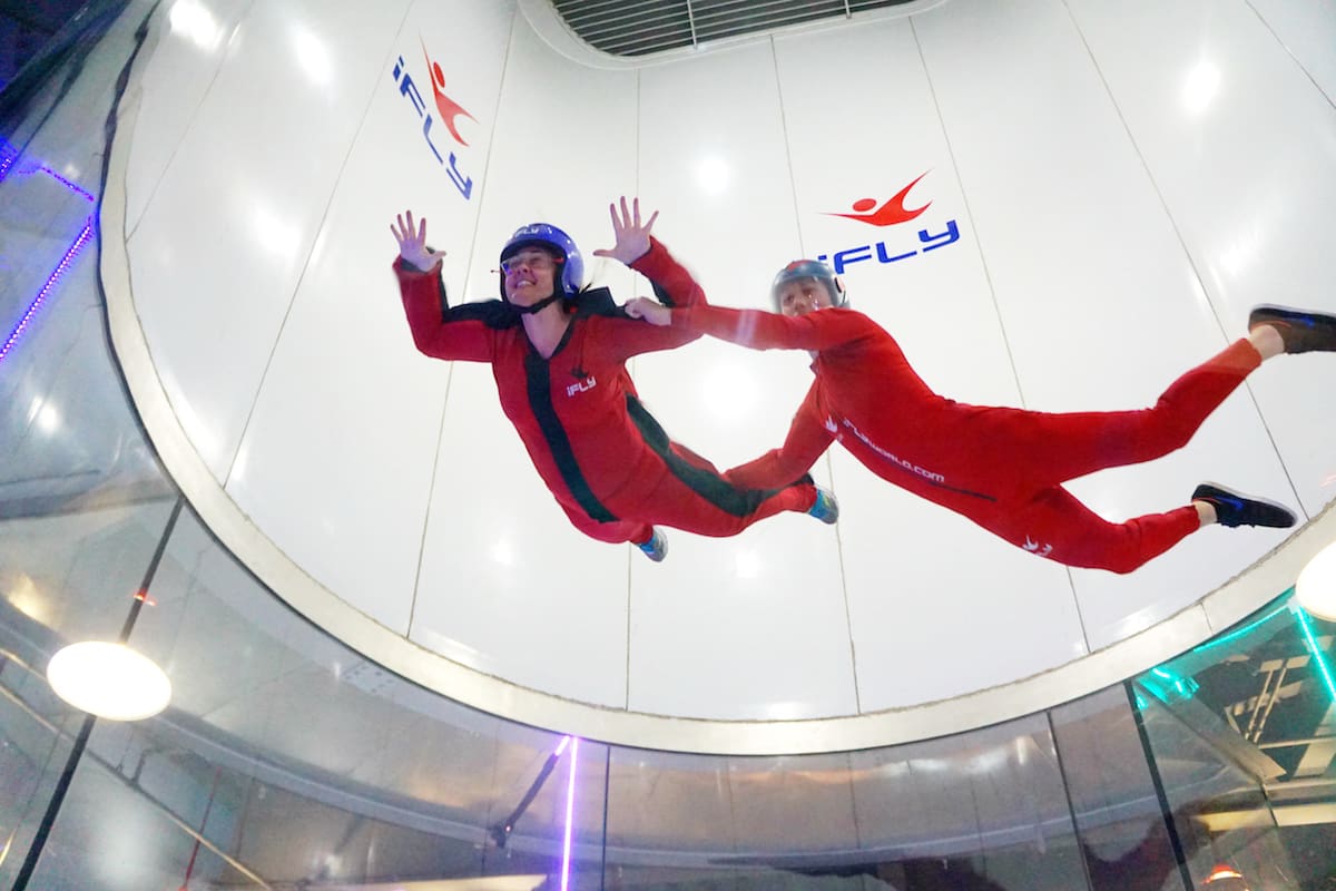 Indoor skydiving: the thrill of skydiving without the risk. | Things to do in Tualatin Valley | Things to do in Willamette Valley | Things to do in Portland | TravelingWellForLess.com