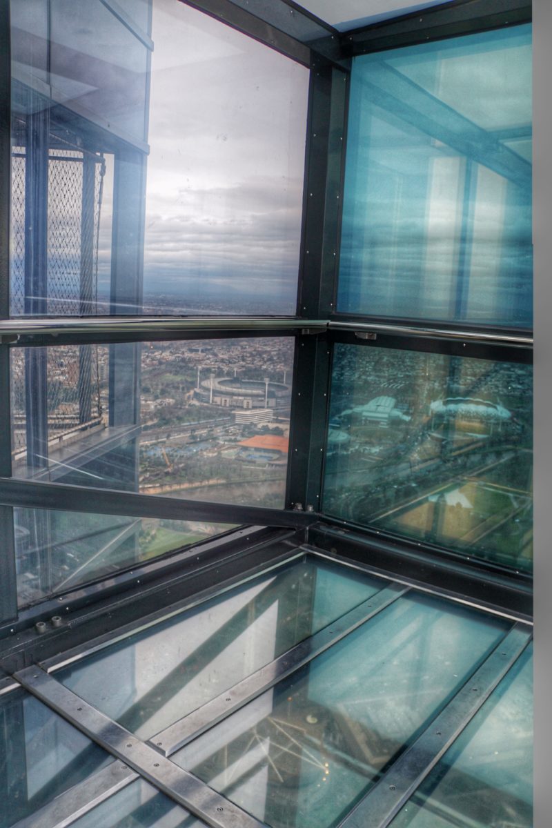 MCG and AAMI from Eureka Skydeck the Edge. TravelingWellForLess.com