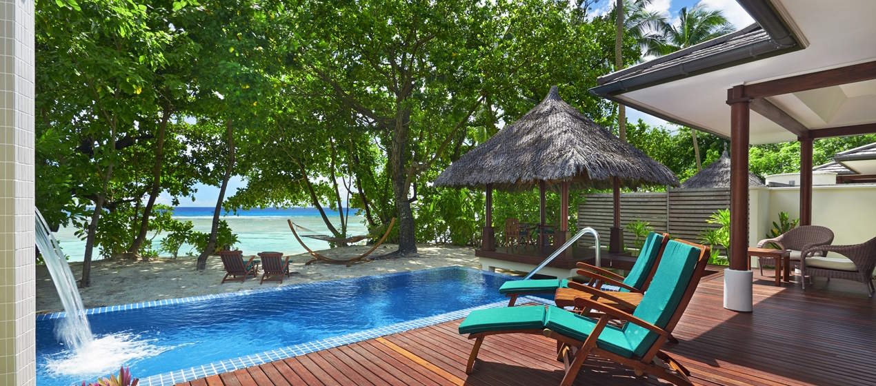 You can get 100,000 Hilton points from the Hilton Honors Surpass card. These points can be used to stay at any Hilton hotel in the world, including the Hilton Seychelles Labriz Resort & Spa.