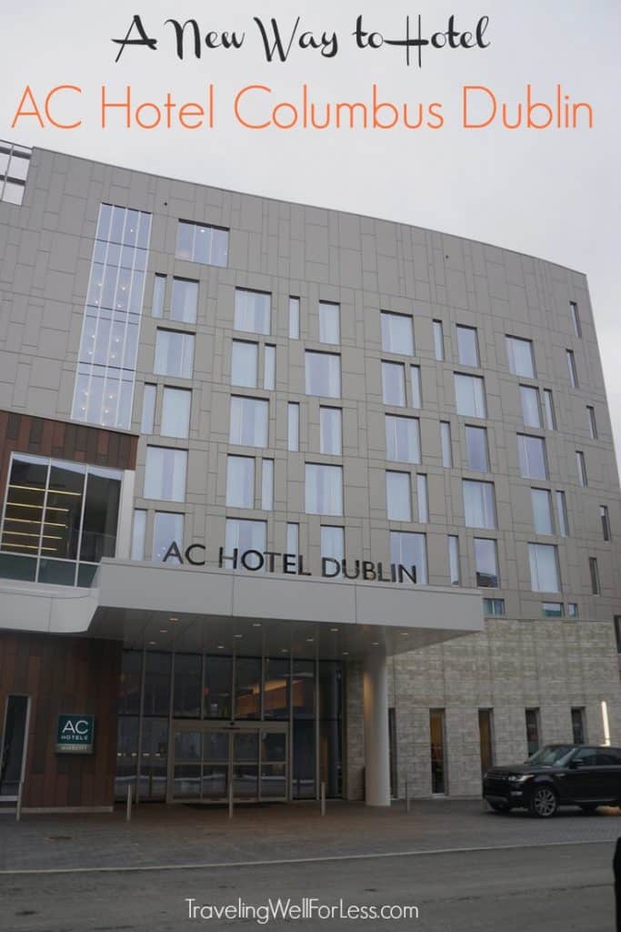 The AC Hotel Columbus Dublin is Marriott's version of a boutique hotel. You get the familiarity of a big hotel chain but the cozy feel of a small private hotel. A stay at an AC hotel gives you all the comforts of a loyalty program with the personalized and intimate service of a private hotel. | TravelingWellForLess.com