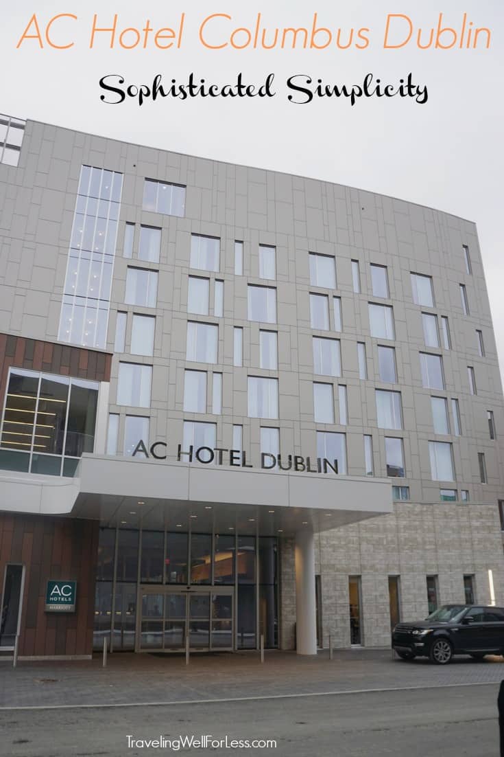 The AC Hotel Columbus Dublin is Marriott's version of a boutique hotel. You get the familiarity of a big hotel chain but the cozy feel of a small private hotel. A stay at an AC hotel gives you all the comforts of a loyalty program with the personalized and intimate service of a private hotel. | TravelingWellForLess.com