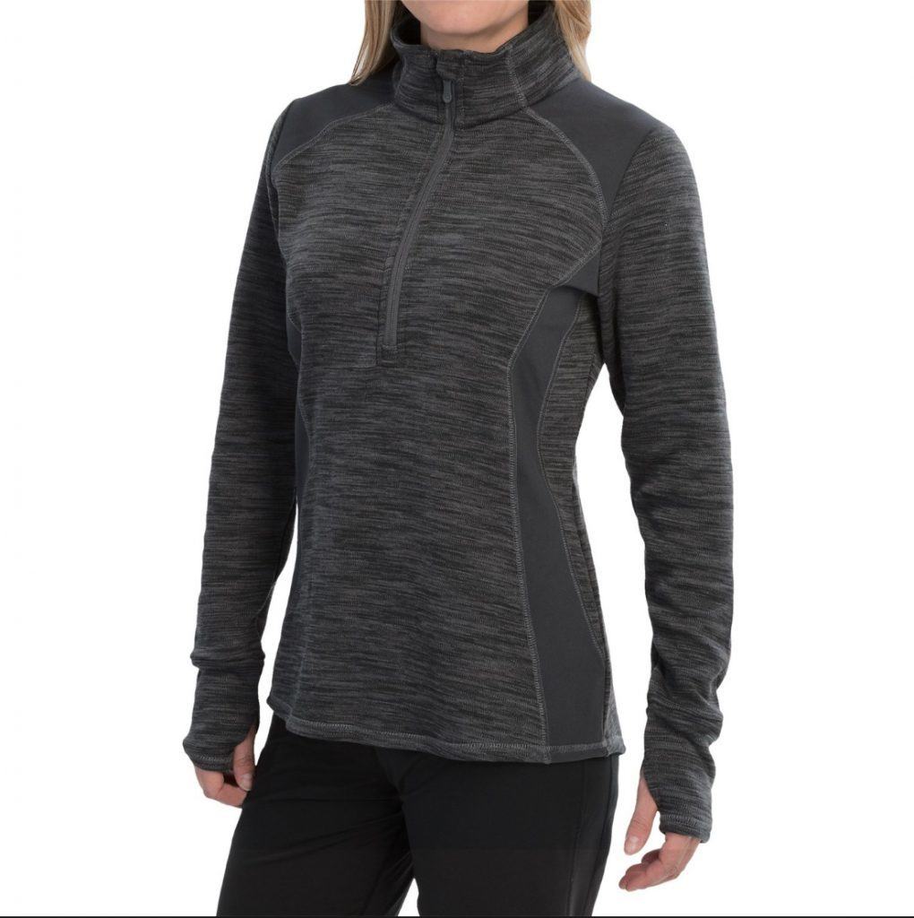 Wear the Avalanche Wear Twist Shirt - Zip Neck as a light coverup, jacket, or use it for a base layer