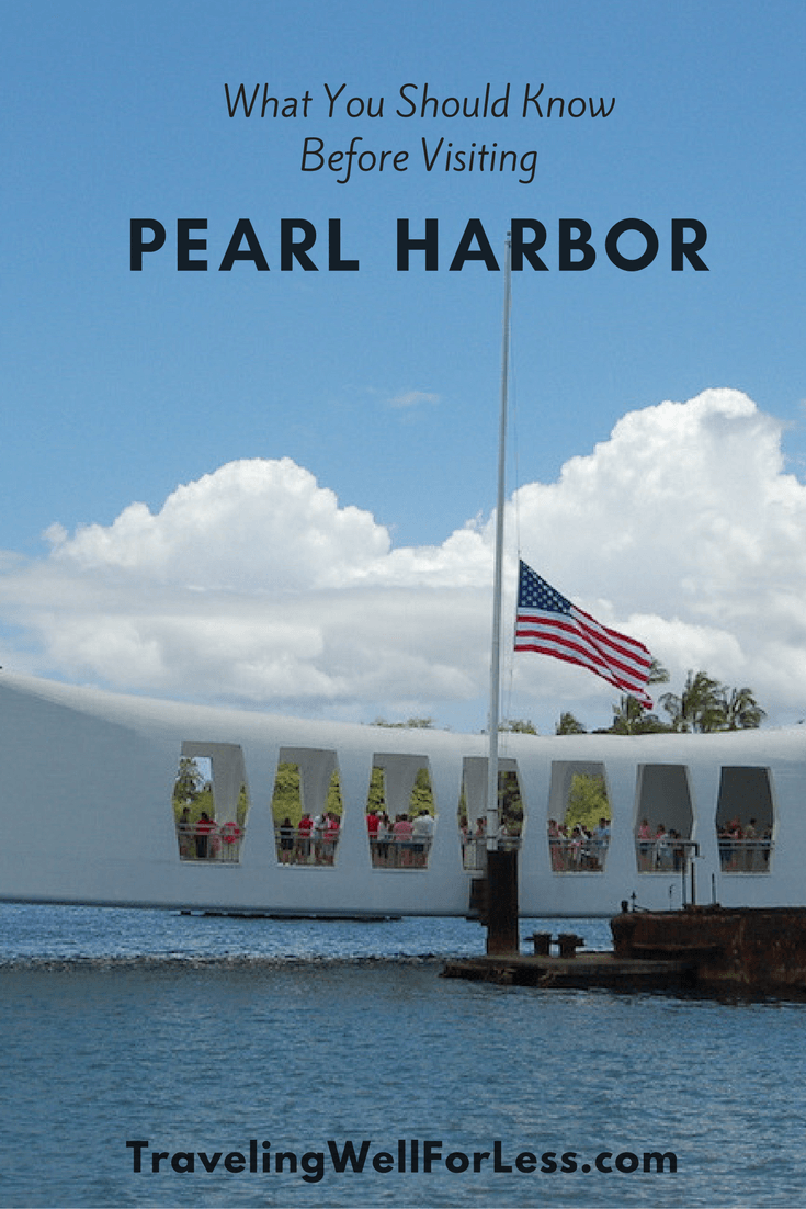 Planning a visit to the USS Arizona Memorial Pearl Harbor? These 7 tips will prepare you for what you should know before visiting Pearl Harbor. https://www.travelingwellforless.com