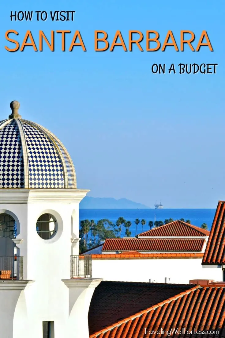 Known as the American Riveria, the mild winters and warm summers make Santa Barbara a popular vacation spot. Here's how to visit Santa Barbara on a budget. | Photo by Jay Sinclair, Courtesy of Visit Santa Barbara| Santa Barbara on a budget | Where to stay in Santa Barbara | Santa Barbara beachfront hotel | California | American Riveria | https://www.TravelingWellForLess.com