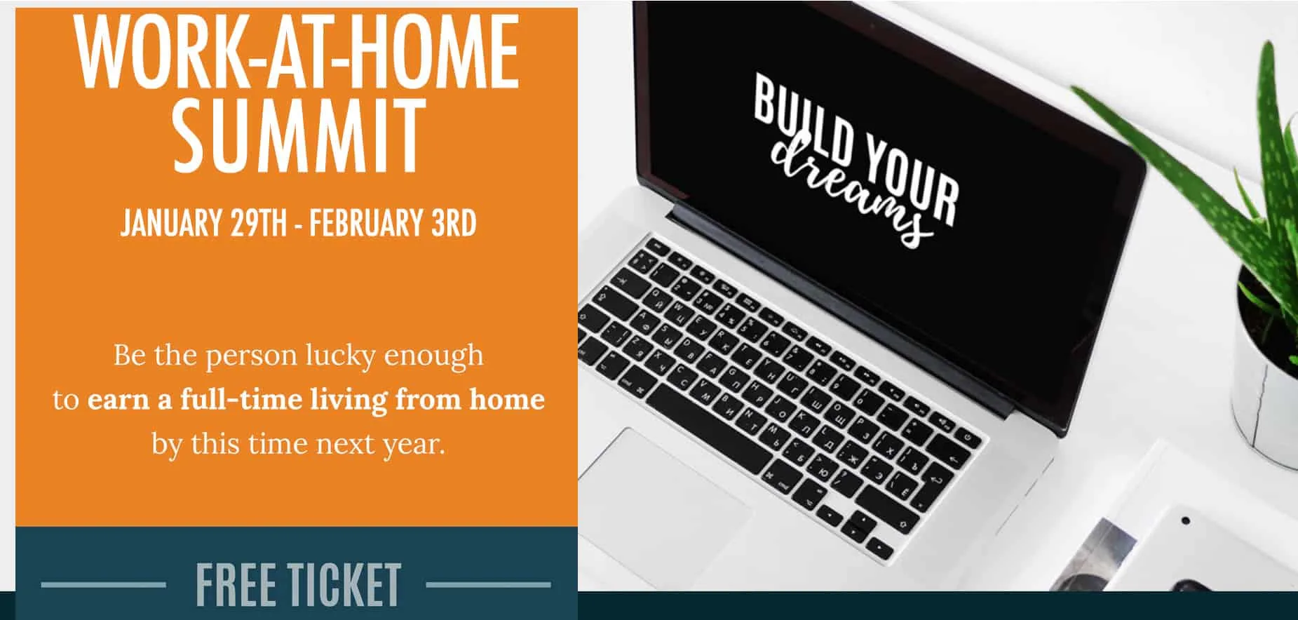 Want to learn the secrets to working from home? From January 29, 2018 to February 3, 2018, you'll learn from Caitlin and 45 other experts on how you can work from home this year. | work at home | www.travelingwellforless.com