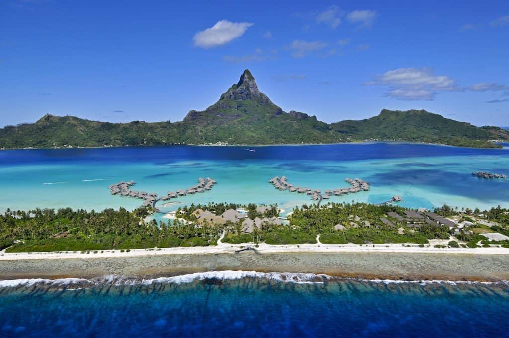 You can buy hotel points if you're short on points for a free night. Buy IHG points and get a 100% bonus. Stay at hotels like the InterContinental Bora Bora Resort & Thalasso Spa. Traveling Well For Less. Photo Courtesy of InterContinental Bora Bora Resort & Thalasso Spa. | travel hacks | TravelingWellForLess.com