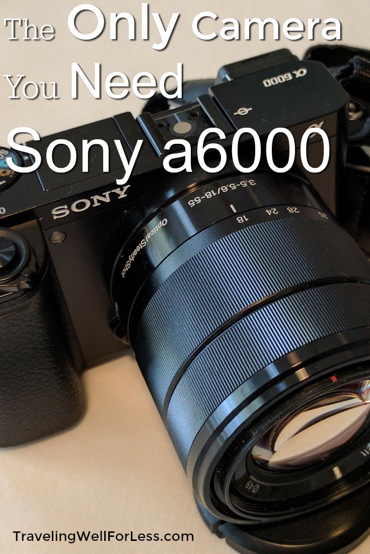 I love the Sony a6000 because it's small enough to fit in my purse and take amazing photos. Find out why this is the only camera you'll need. | Sony a6000 | mirrorless camera | best mirrorless camera | compact camera | travel camera | best mirrorless travel camera | travelingwellforless.c