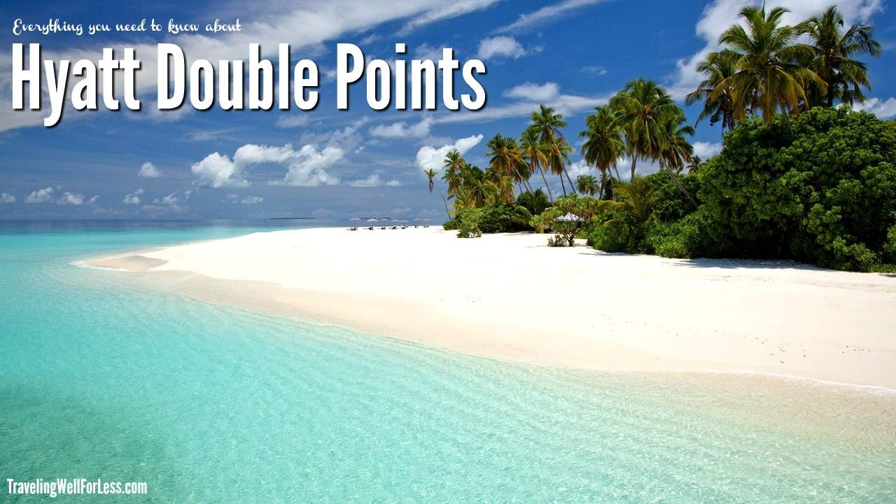 You can earn Hyatt double points on stays from April 1, 2017 to June 30, 2017 at all Hyatt hotels worldwide, like the Park Hyatt Maldives. TravelingWellForLess.com