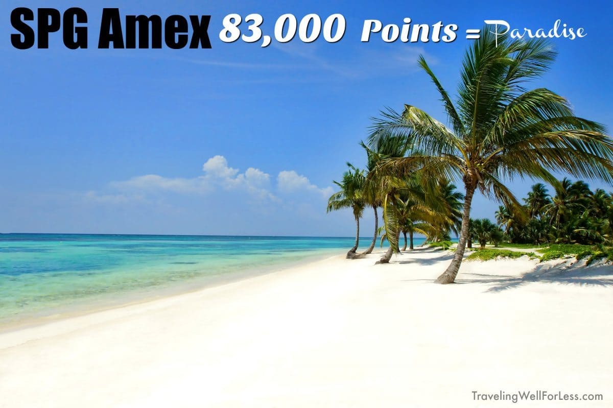 Big bonuses on the SPG Amex cards don't come around that often. But for a limited time you can earn up to 83,000 points. | travel rewards cards | travel hacking | TravelingWellForLess.com