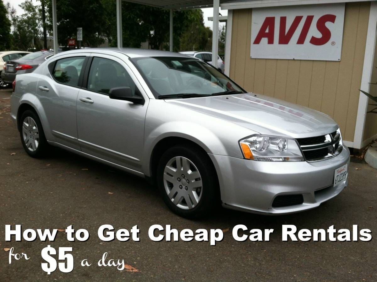 How To Get Cheap Car Rentals For 5 A Day
