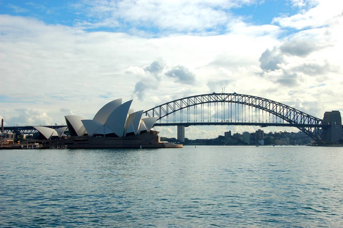 Sydney Opera House and Sydney Bridge