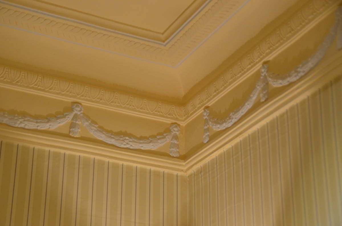 Ornate ceilings at the Westin Palace Madrid. TravelingWellForLess.com