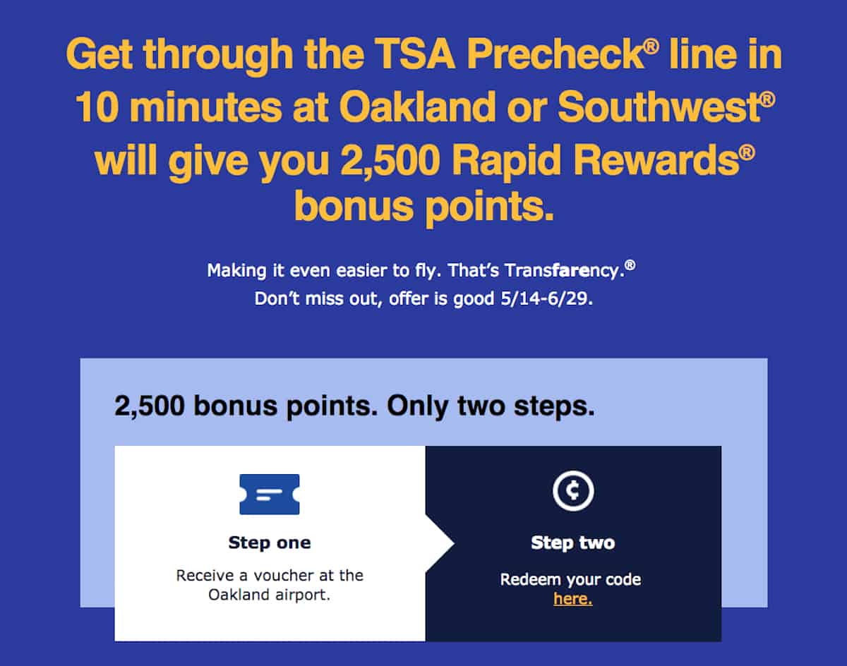 Planning a summer vacation or fall trip? Here's how to get 2,500 Southwest points every 10 minutes.