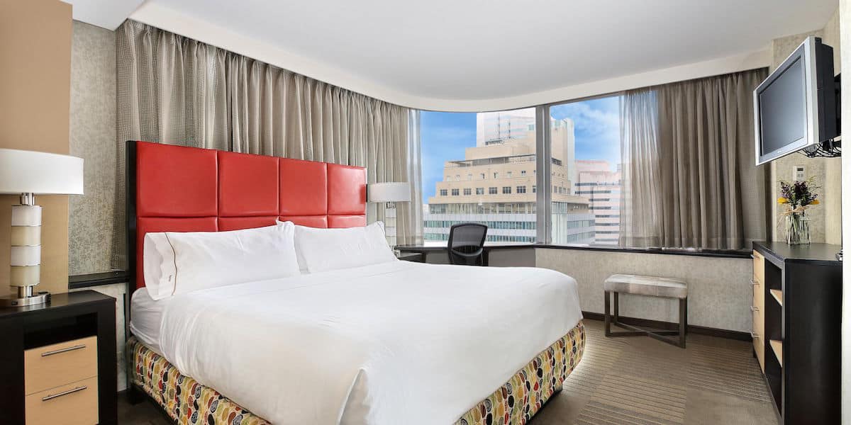 Attending the Great American Beer Festival? You'll save money buying points for your stay instead of paying cash at the Holiday Inn Express Denver Downtown.