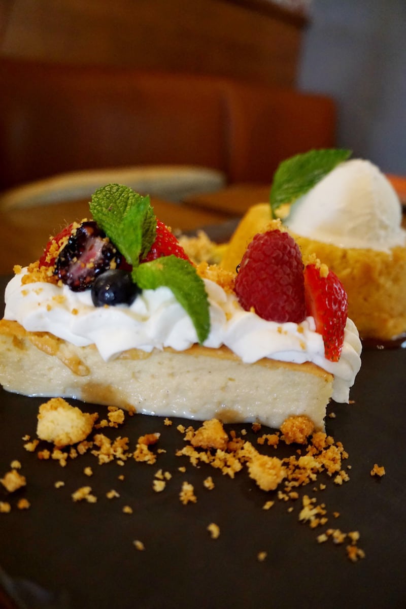 Three types of milk add to the creamy deliciousness of the Tres Leches at Red O La Jolla. | Rick Bayless | Where to eat in San Diego | Mexican restaurant | TravelingWellForLess.com