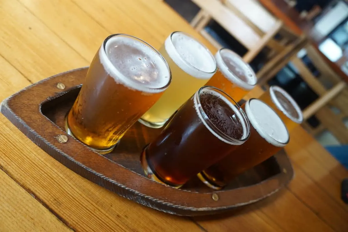 A visit to Boundary Bay Brewing is a destination in itself. They have a tap room, brewtique, restaurant, and a dog-friendly beer garden. #craftbeer #beer #brewery #Bellingham #Washington