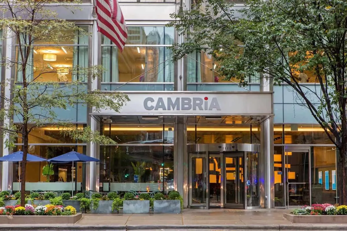 The evening of Black Friday at the Cambria Hotel Chicago Magnificent Mile costs $265. Or 16,000 points.