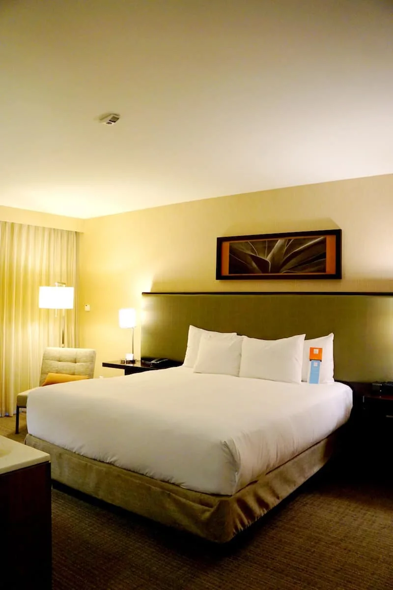 In Scottsdale, I stayed at the Hyatt Regency Scottsdale Resort & Spa and got a free upgrade to a Fountain Court suite.