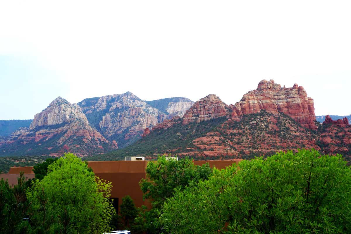 Views of Camel Rock and Snoopy Rock