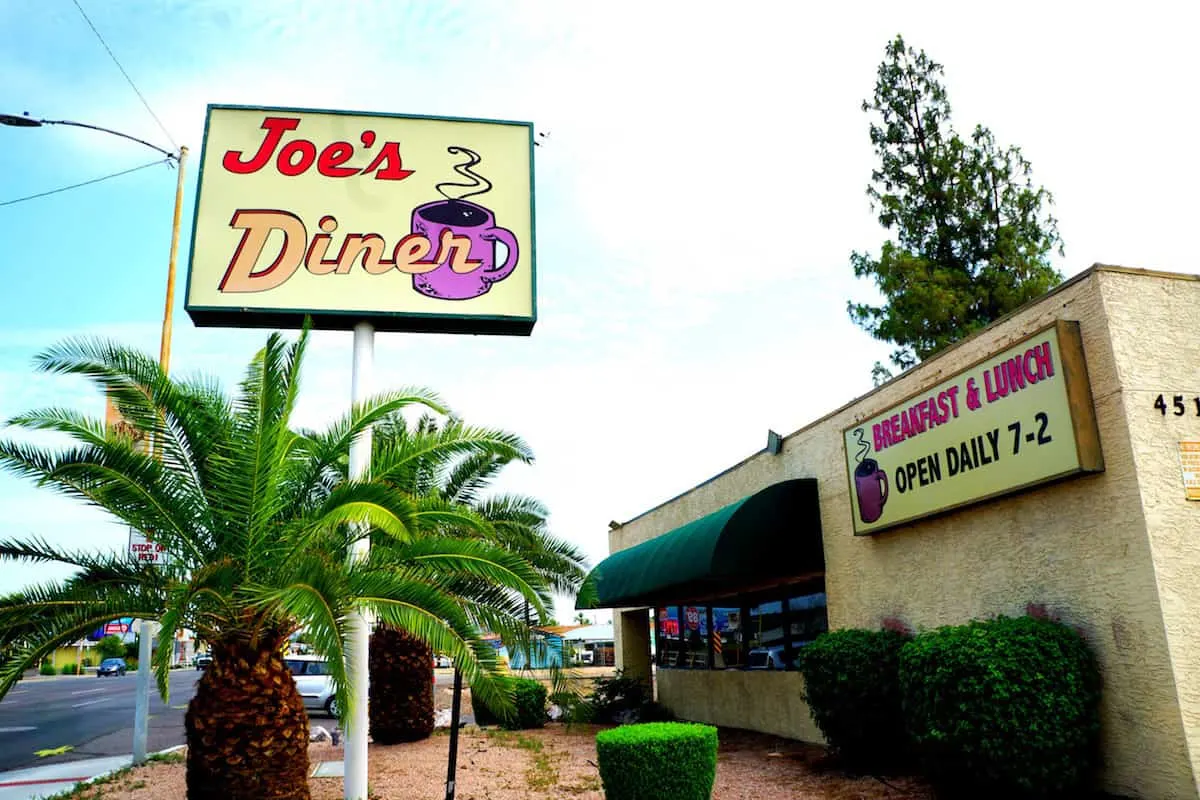 Pay a visit to Joe's Dinner for the best pancakes in Phoenix. Or as the Fonz aka Henry Winkler calls them 