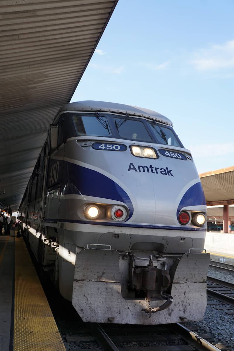 Amtrak offers daily service into the downtown Santa Barbara train station. The Pacific Surfliner stops in Santa Barbara five times a day. While the Coast Starlight makes one daily stop in Santa Barbara. | Santa Barbara on a budget | Where to stay in Santa Barbara | Santa Barbara beachfront hotel | California | American Riveria | http://www.TravelingWellForLess.com