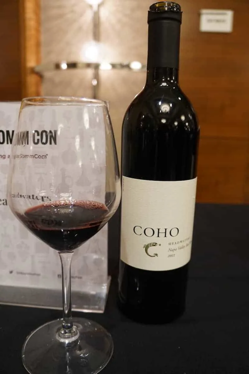 Coho Headquarters Cab blend | San Diego Bay Wine and Food Festival | SommCon | Vault | wine | TravelingWellForLess.com