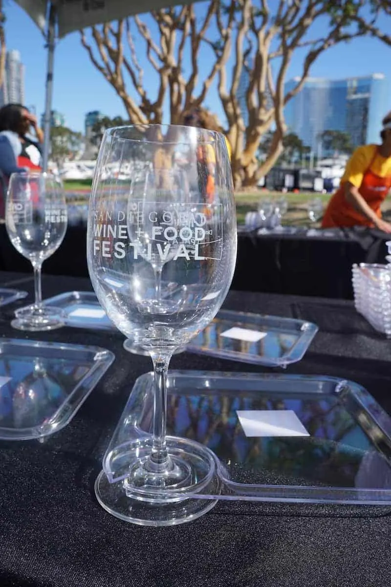 Featuring over 60 bites from talented San Diego chefs and 30 specialty food companies, the chefs bring their "A" game and it shows. You're guaranteed not to leave hungry or thirsty. | San Diego Bay Wine and Food Festival | things to do in San Diego | wine | TravelingWellForLess.com
