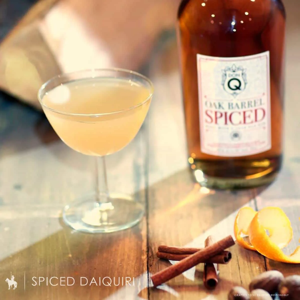 Kick up your Daiquiri a notch with Don Q Oak Barrel Spiced rum. TravelingWellForLess.com