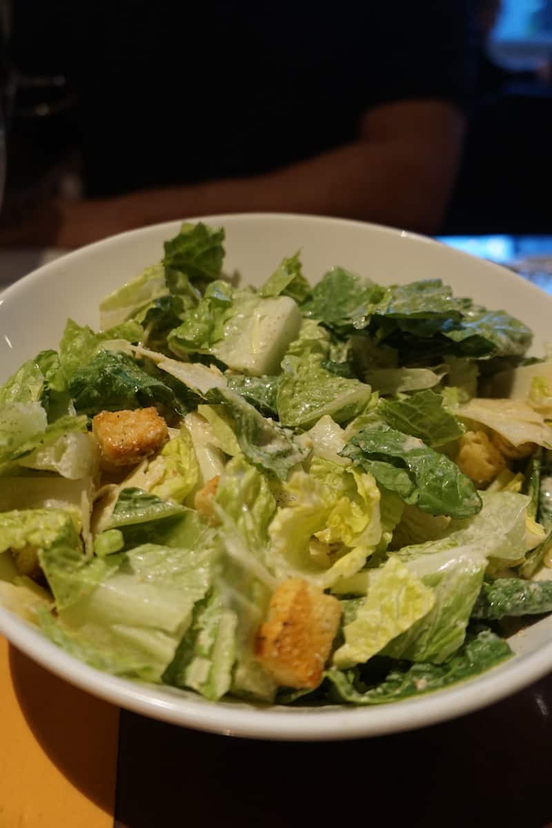 Caesar salad Silver Trumpet, best things to do in Costa Mesa