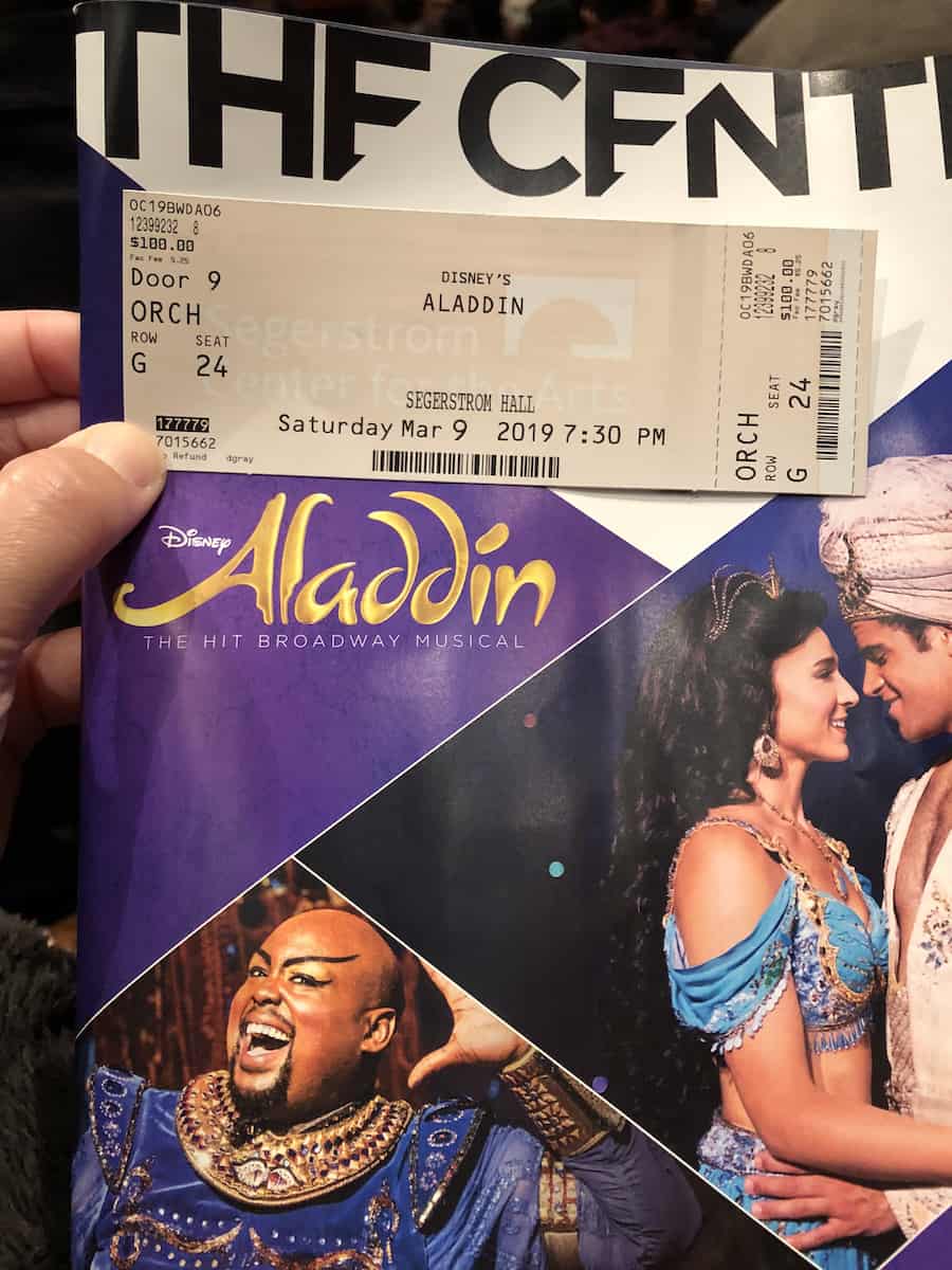 Disney Aladdin, best things to do in Costa Mesa