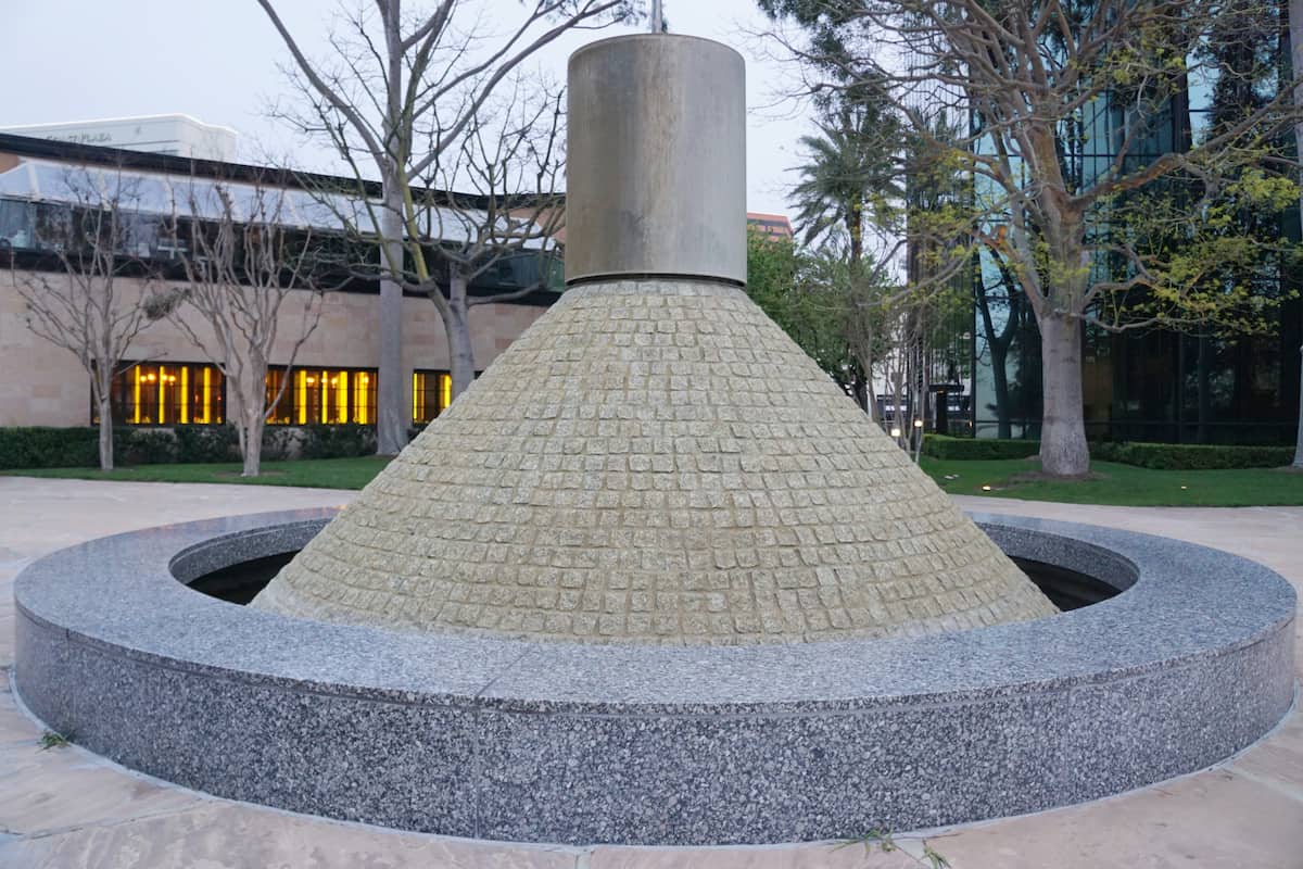 Energy Fountain, Noguchi Garden, best things to do in Costa Mesa