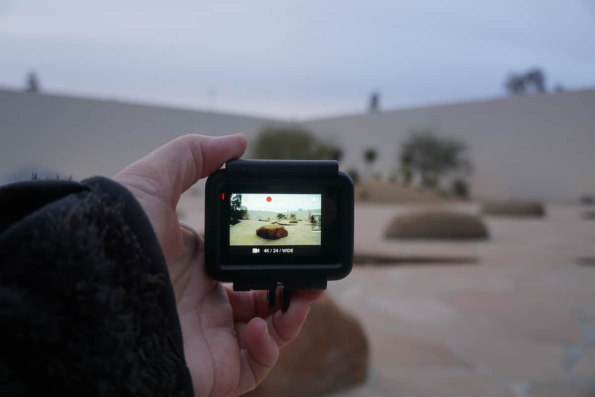 GoPro image of Noguchi Garden, best things to do in Costa Mesa