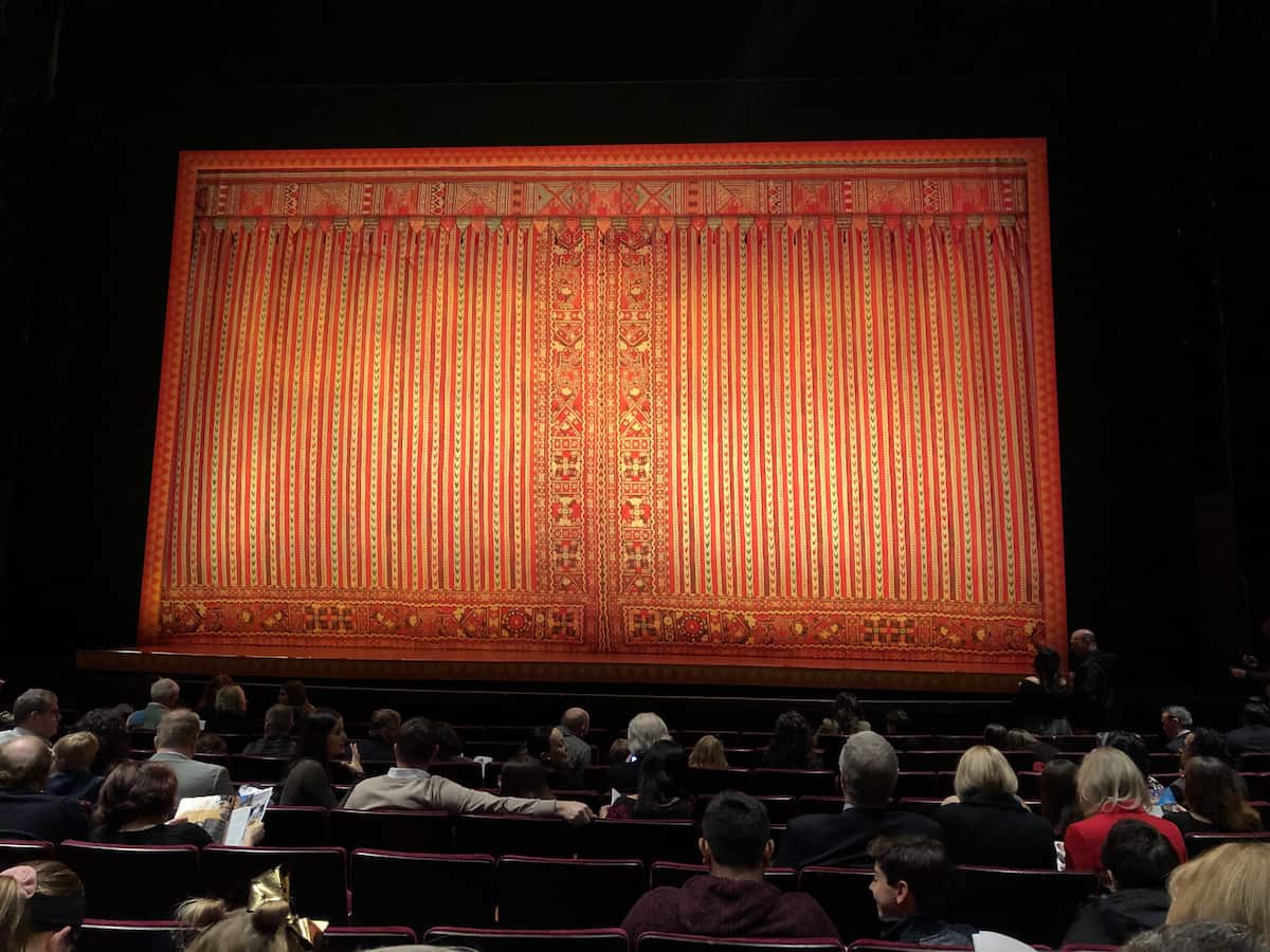 view of Segerstrom Hall stage from Orchestra seats, best things to do in Costa Mesa